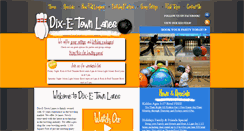 Desktop Screenshot of dixetownlanes.com